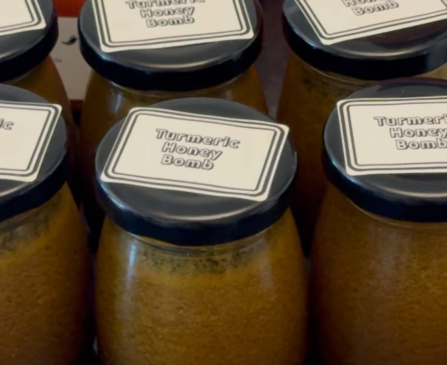 Turmeric Honey Bomb
